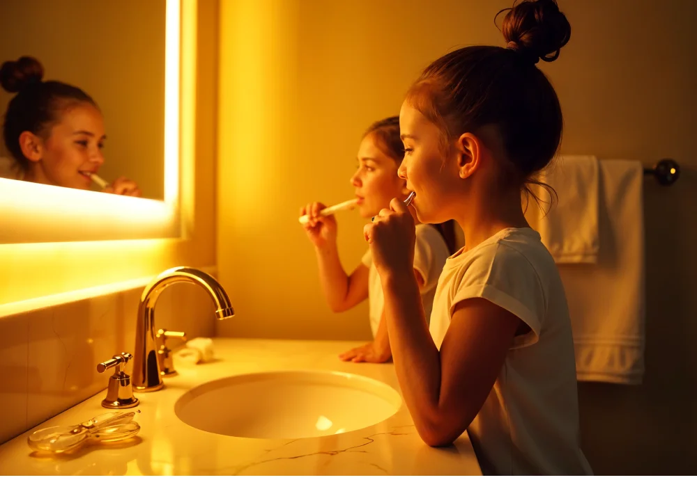 wall mounted vanity mirror